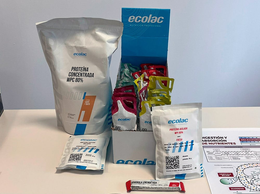 Productos de suplementación utilizados en nutrición deportiva para deportes de resistencia