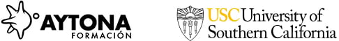 Logos de AYTONA Formación y USC