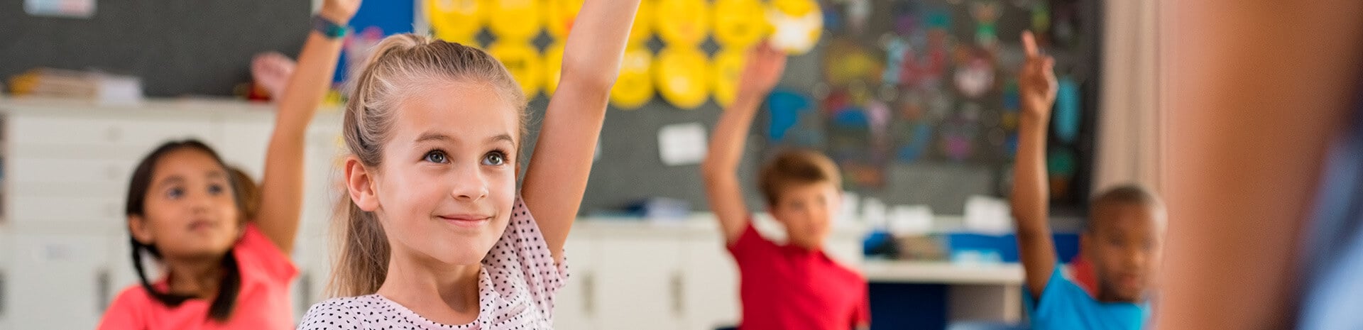 Niños en clase.